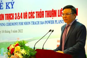 Lễ ký kết hợp đồng EPC dự án nhà máy điện Nhơn Trạch 3&4 và các thoả thuận liên quan